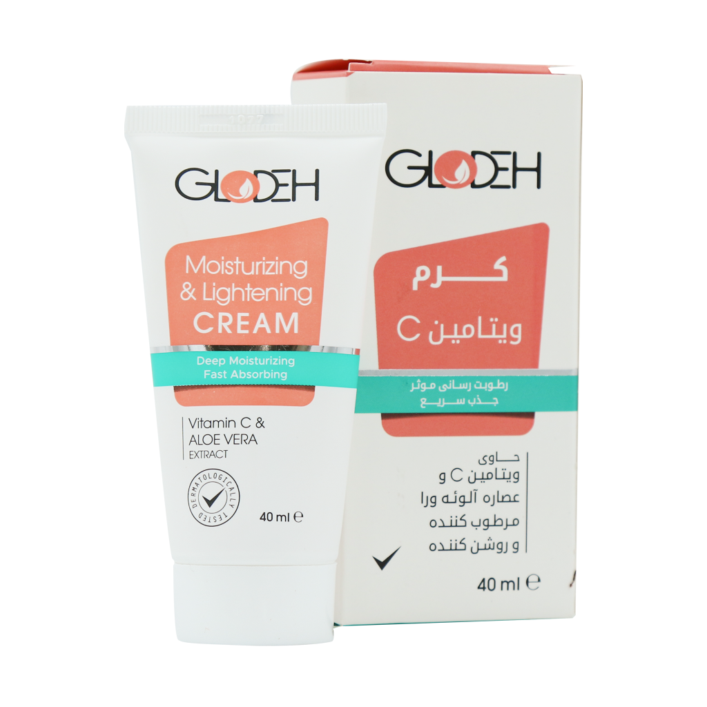 کرم‌مرطوب کننده و روشن کننده گلوده